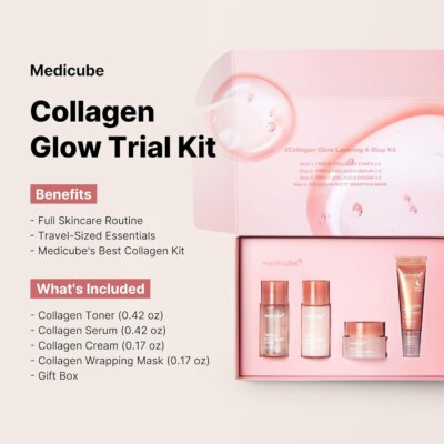 Medicube Glass Skin Kit Colégeno | 4-Step Skincare - Imagem 1