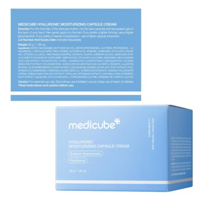 Medicube Capsule Cream Ácido Hialurônico - máscara facial com cápsulas - Imagem 2