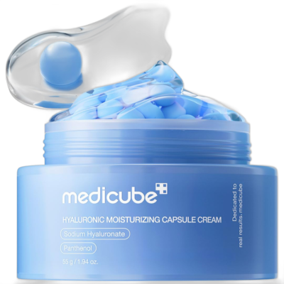 Medicube Capsule Cream Ácido Hialurônico - máscara facial com cápsulas - Imagem 4