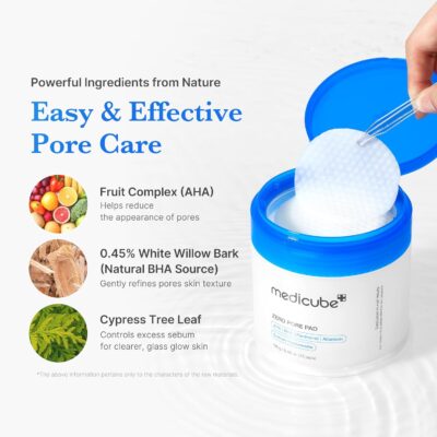 Medicube Zero Pore - Lenços Tonalizadores (70 un) - Imagem 3