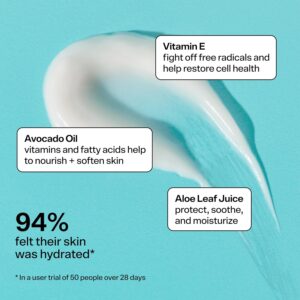 Bubble Skincare Slam Dunk Hidrantante Facial - com Vitamina E + Aloe Vera - Imagem 5