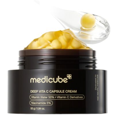 Medicube Capsule Cream Deep Vitamina C - máscara facial com cápsulas - Imagem 1
