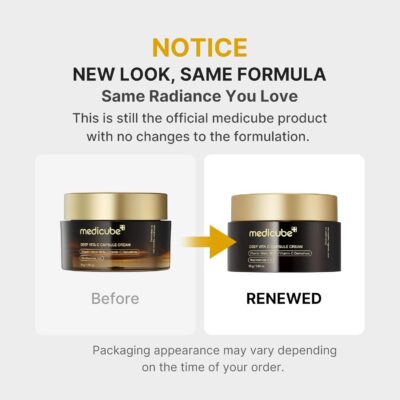 Medicube Capsule Cream Deep Vitamina C - máscara facial com cápsulas - Imagem 2