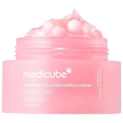 Medicube Salmon DNA PDRN Capsule Cream - máscara facial com cápsulas - Imagem 1
