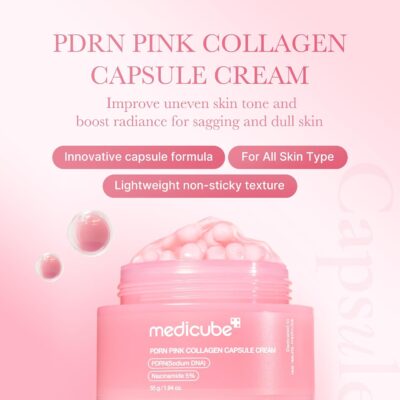 Medicube Salmon DNA PDRN Capsule Cream - máscara facial com cápsulas - Imagem 3
