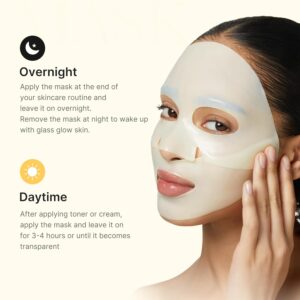 Medicube Pacote com 4 Kojic Acid Turmeric Brightening Gold Jelly Gel Máscara facial - Imagem 3