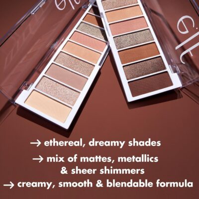 e.l.f. Perfect 10 Eyeshadow Palette - paleta de sombras Keep It Ethereal - Imagem 3