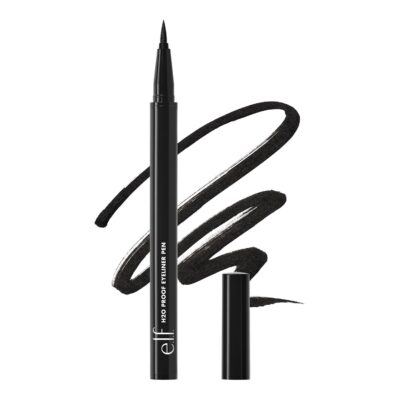 e.l.f. H2O Proof Eyeliner Pen Preto - caneta delienadora resistente à água - Imagem 1